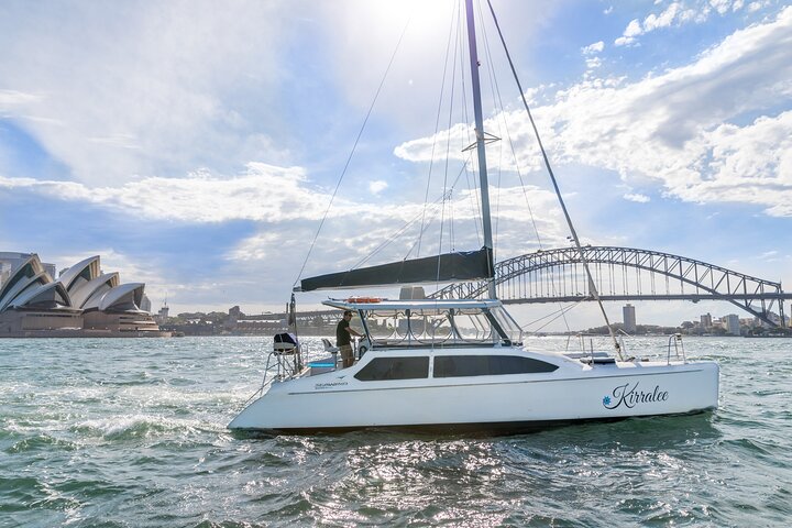 Vivid 90-Minute Sydney Harbour Catamaran Cruise with BYO Drinks Sydney
